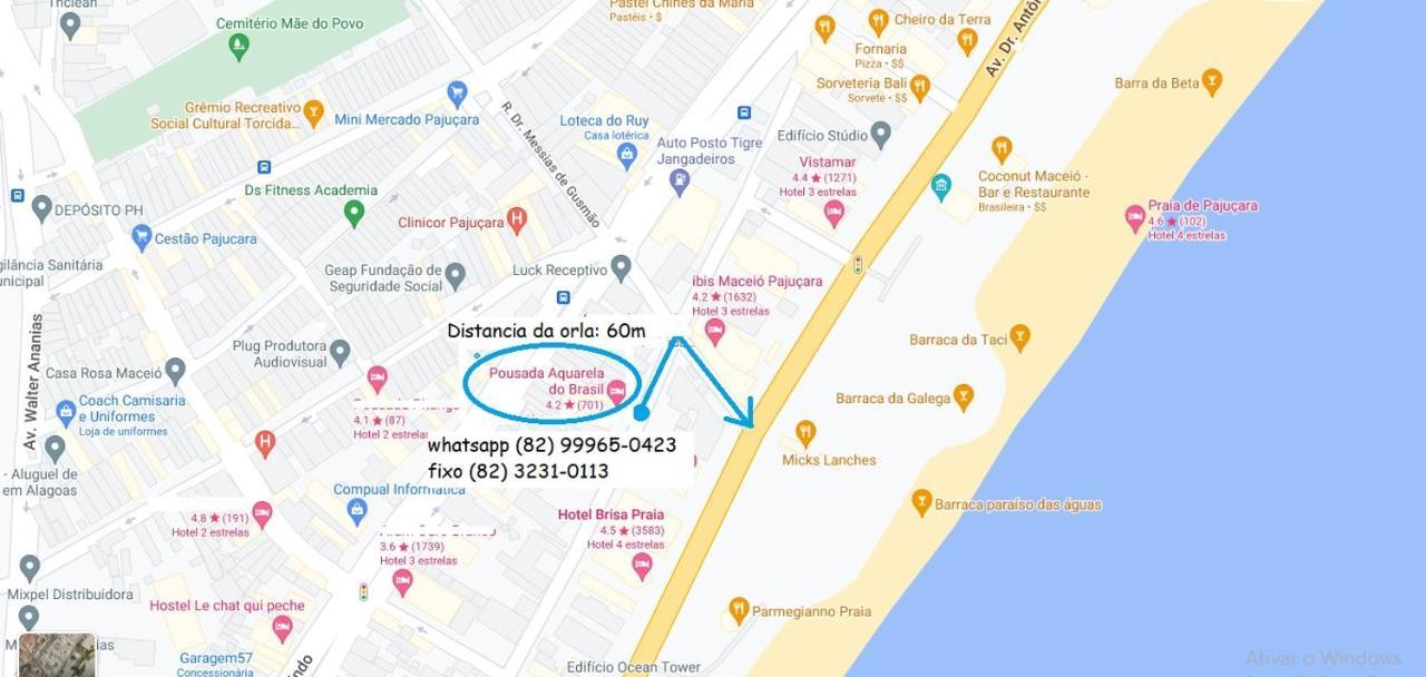 Pousada Aquarela Do Brasil Maceió Esterno foto